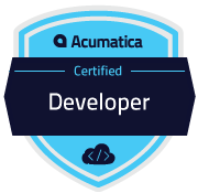 Acumatica Certified Developer
